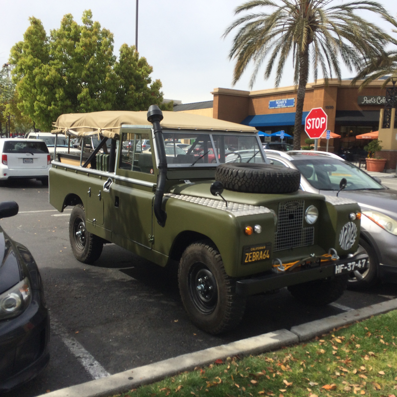 A lovely Series II (?) spotted a block away from home